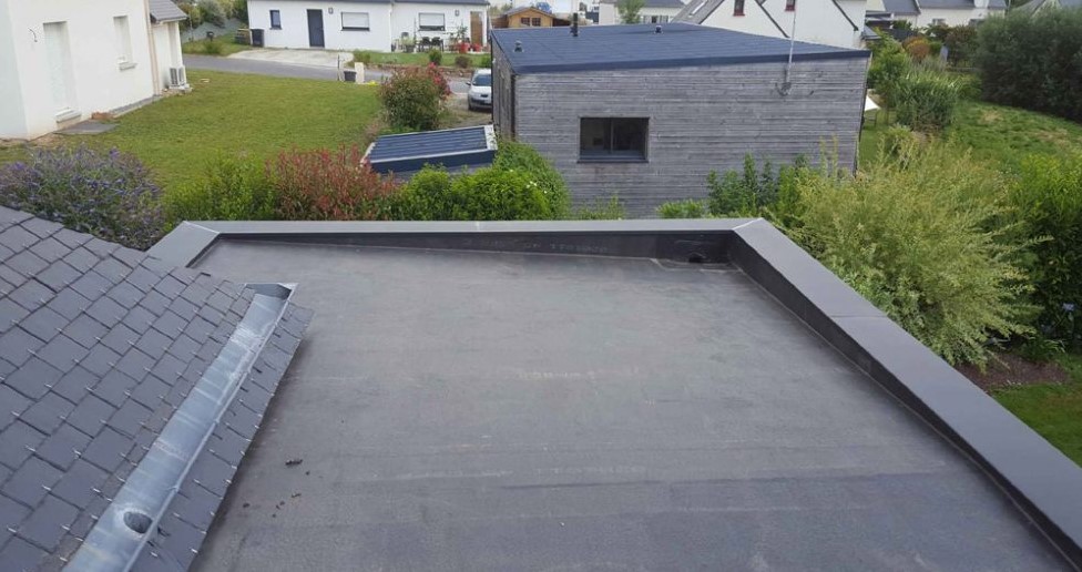 Dakwerken Dendermonde - Plat dak met EPDM-bedekking
