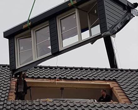 constructie dakkapel schuin dak
