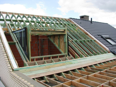Dakbedekking voor een hellend dak in Antwerpen